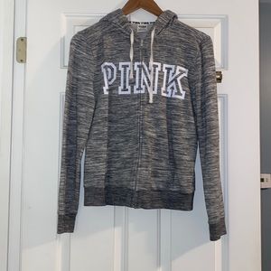 Light grey Top size M and the bottom size XS, used but in good condition